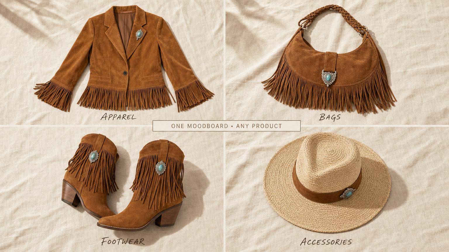Not just garments. Design any product class.