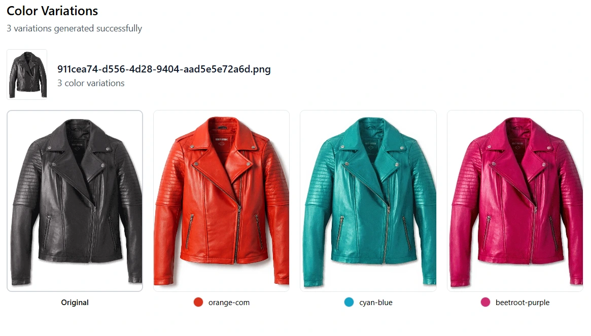 Zero-Cost Color Sampling