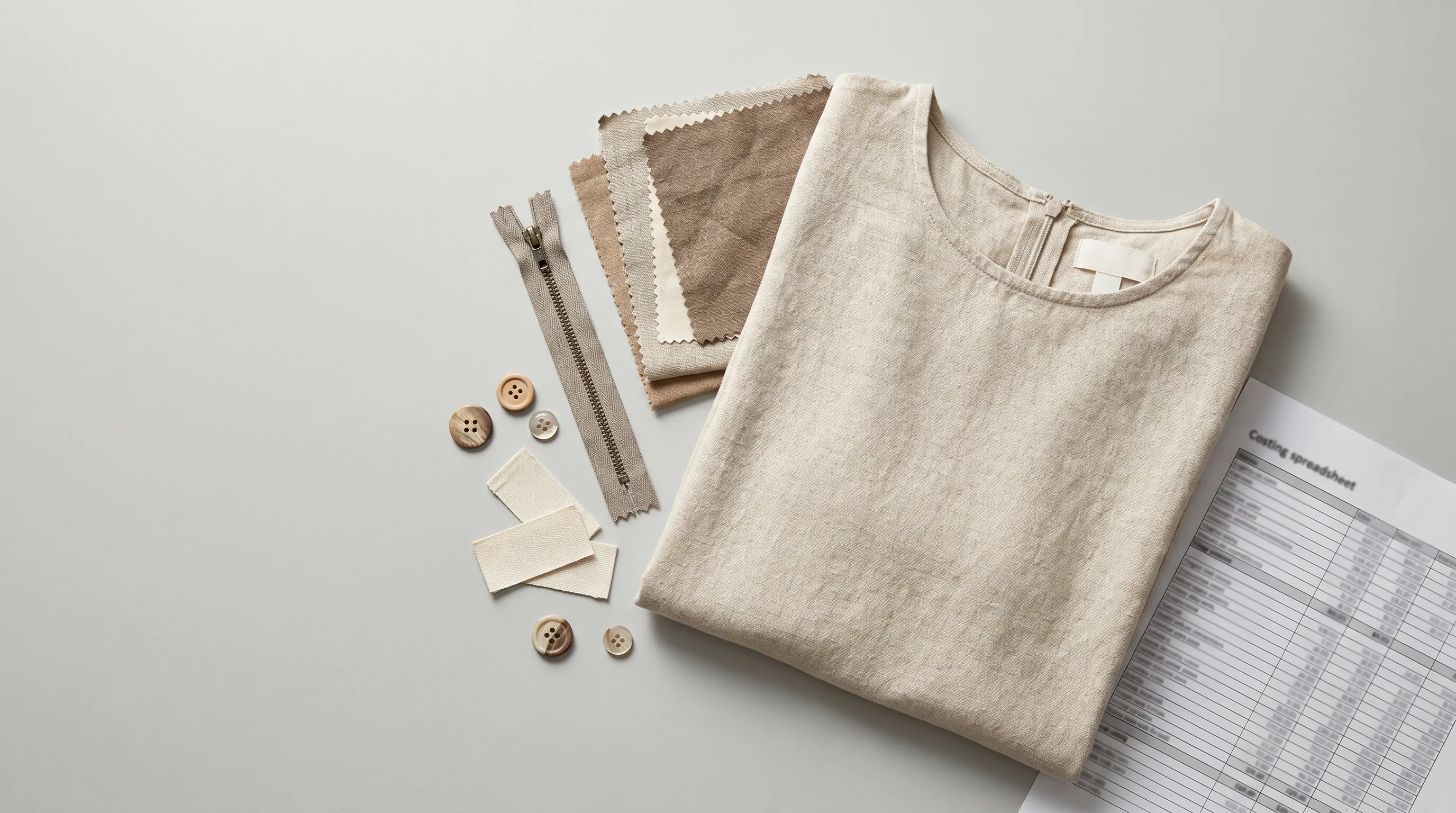 What is a cost sheet in fashion?