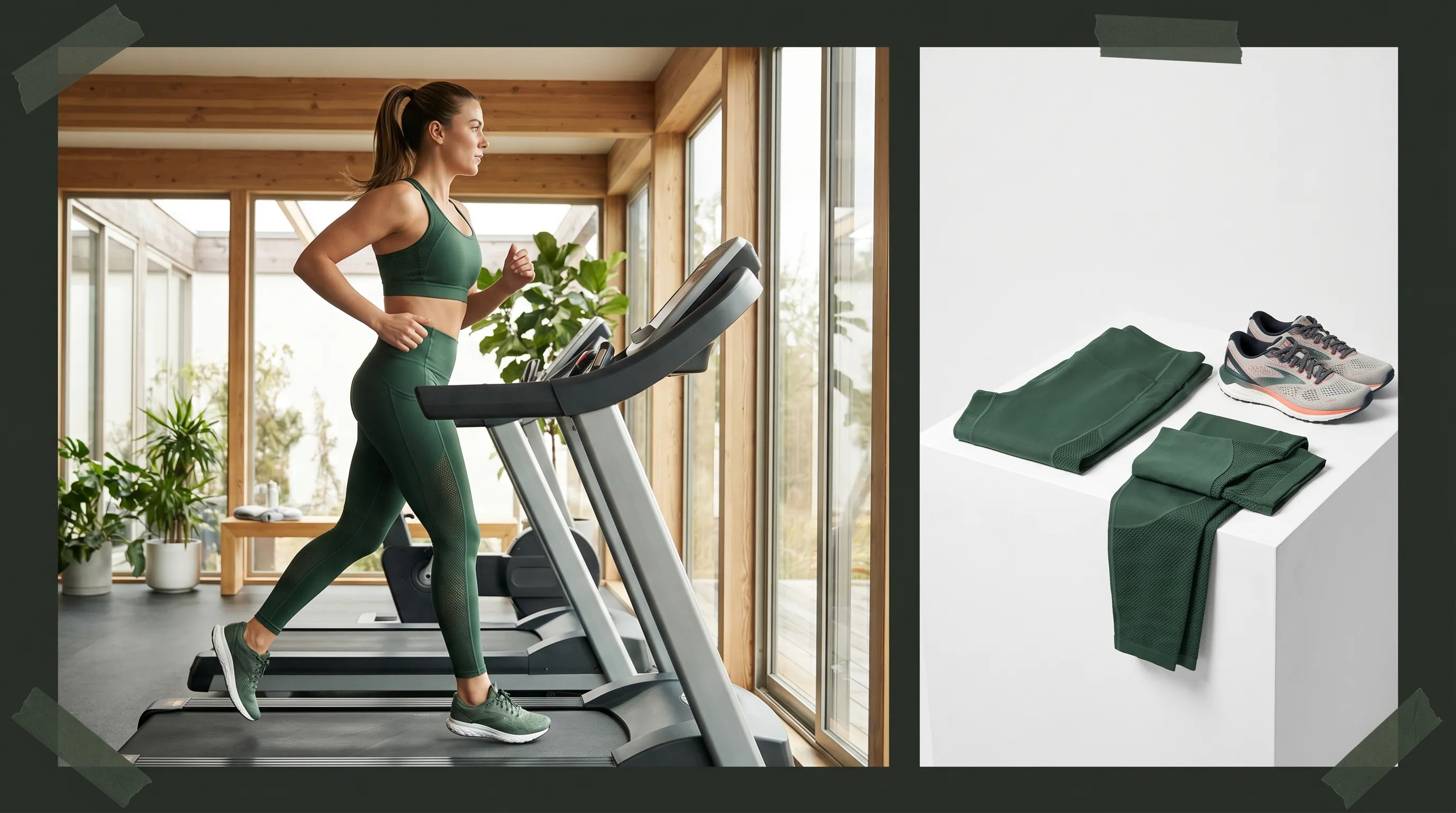 AI photoshoot for activewear