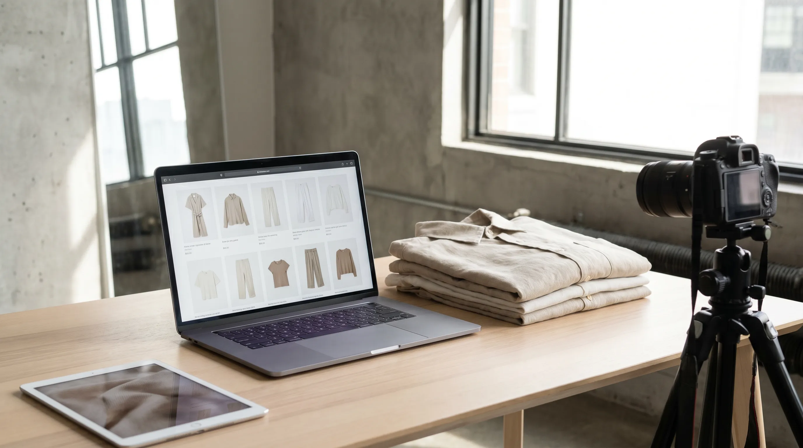 Editorial photograph illustrating aI product photos for Amazon apparel listings that pass the image rules
