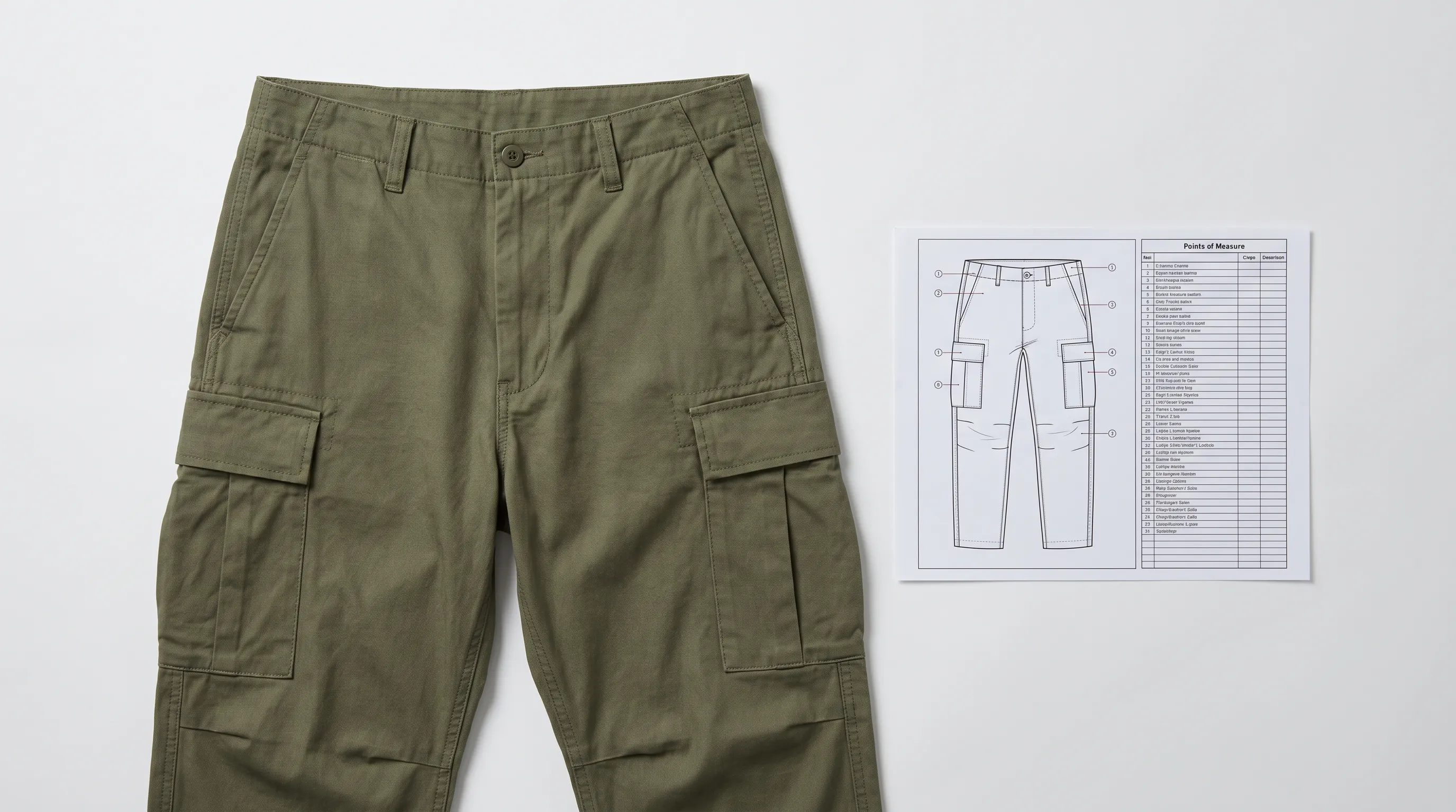 Tech pack for cargo pants