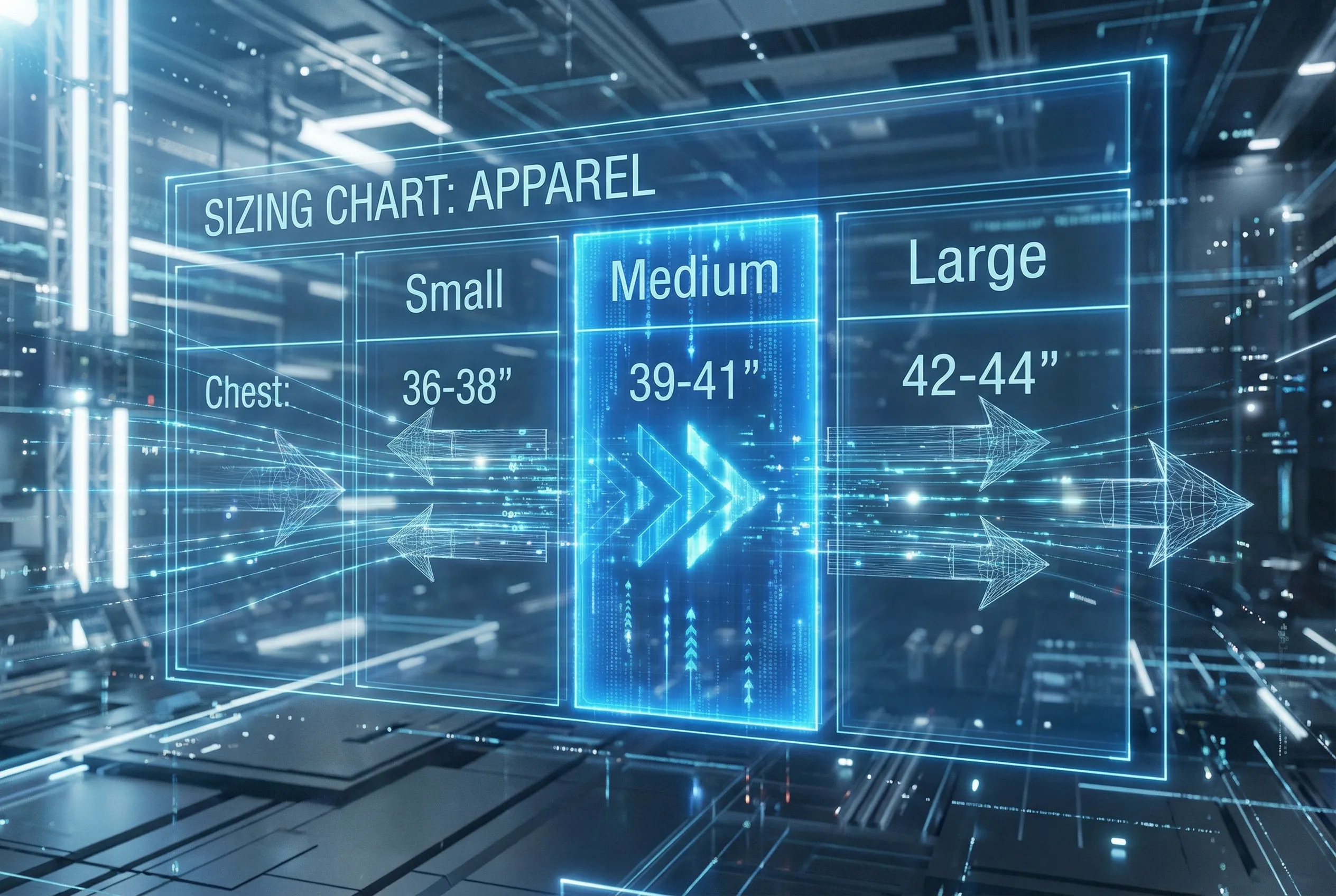 Automated size grading visualization